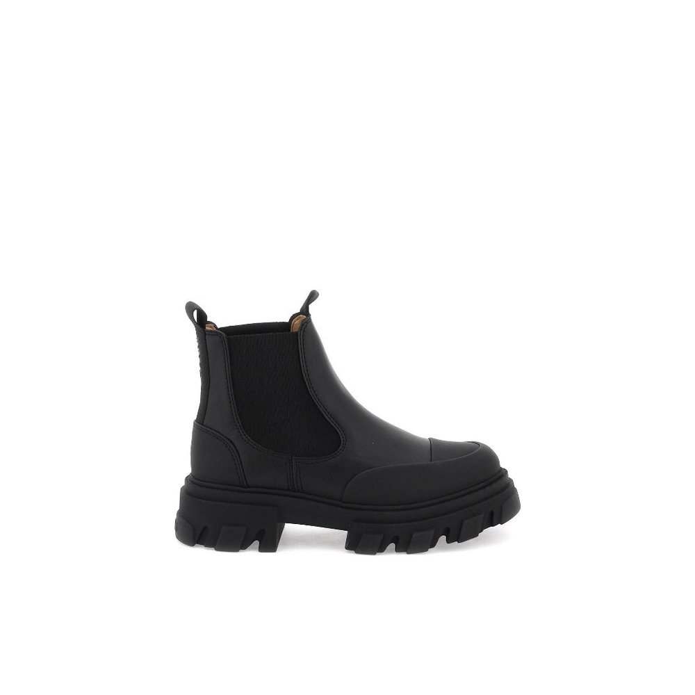 Ganni cleated low chelsea ankle boots Size EU 40 for Women